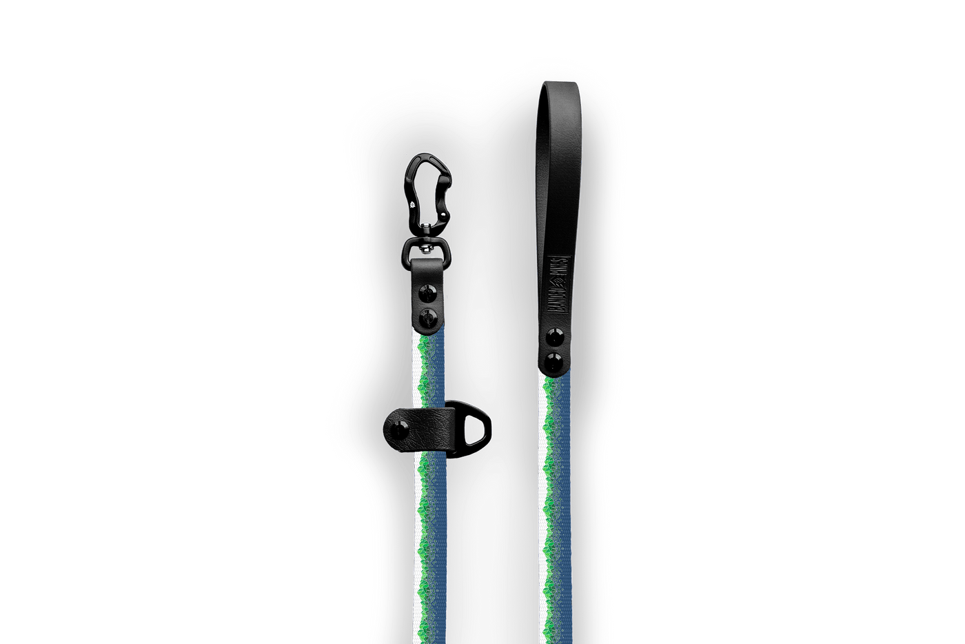 Geo Mountain Emerald Slip-Lead Dog Leash