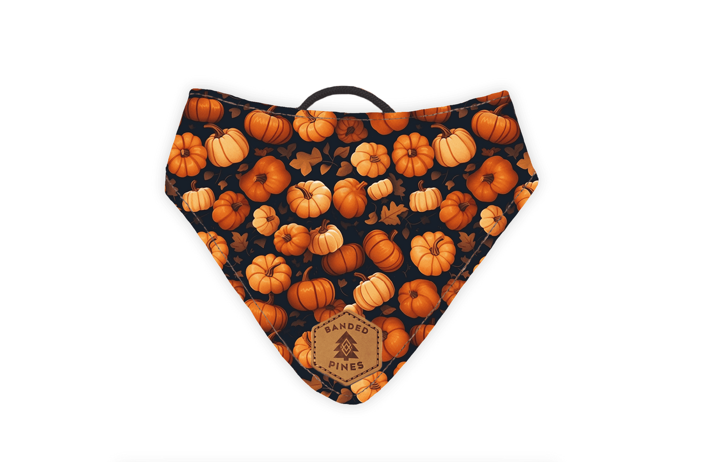 Pumpkin Patch Slip-On Dog Bandana