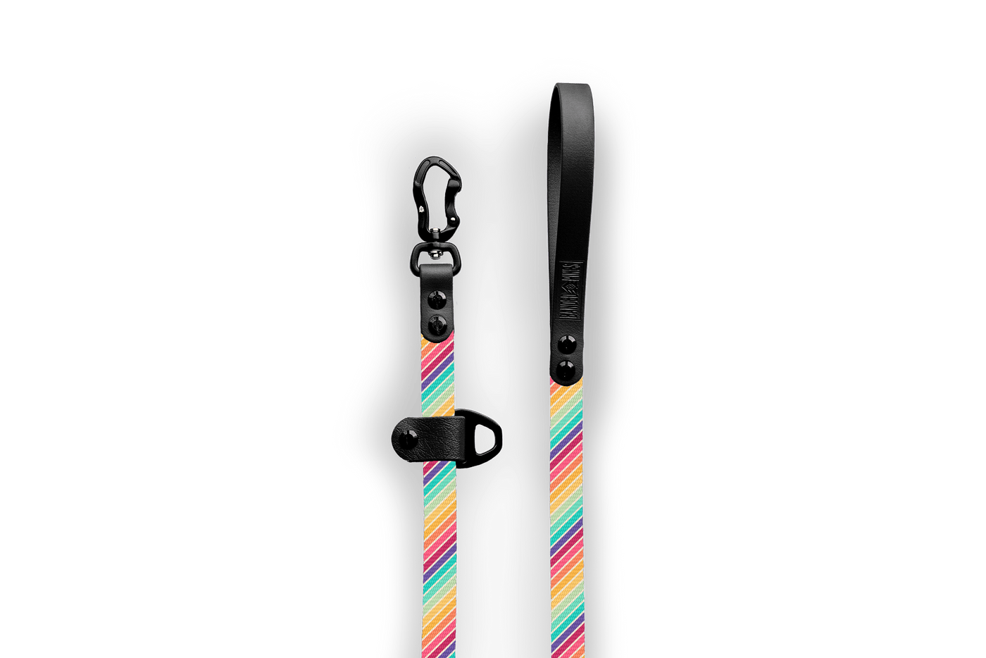 PRIDE Rainbow Stripes Slip-Lead Dog Leash