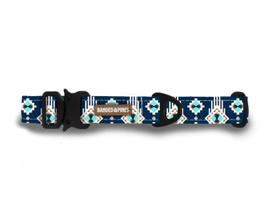 Amaro Diamond Dog Collar - Banded Pines
