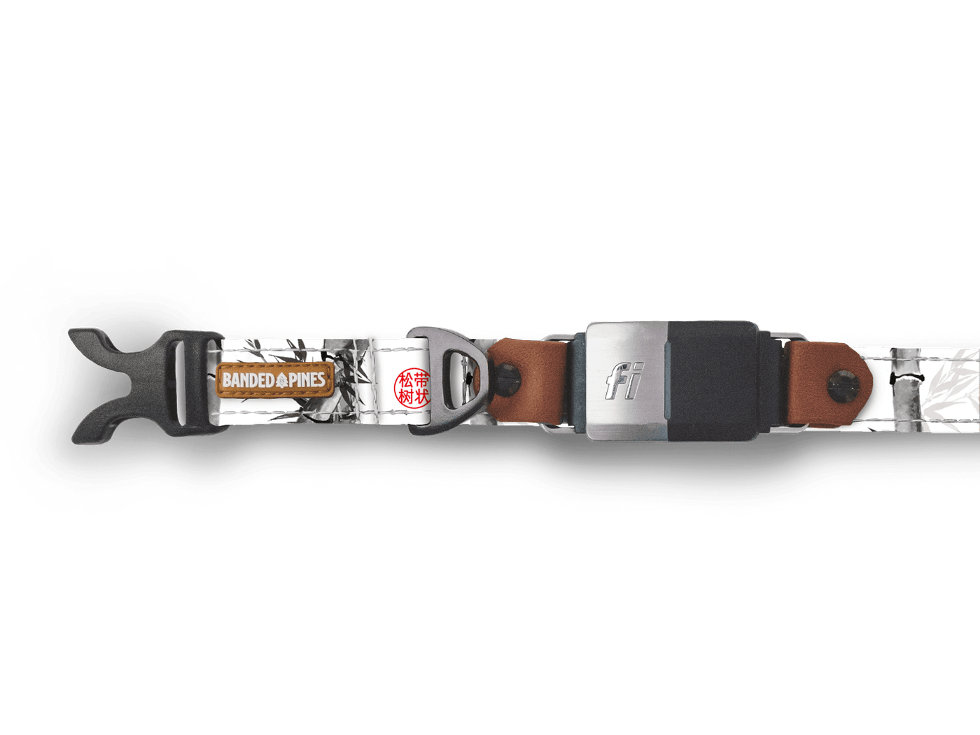 Bamboo Forest Dog Collar | FI COMPATIBLE - Banded Pines