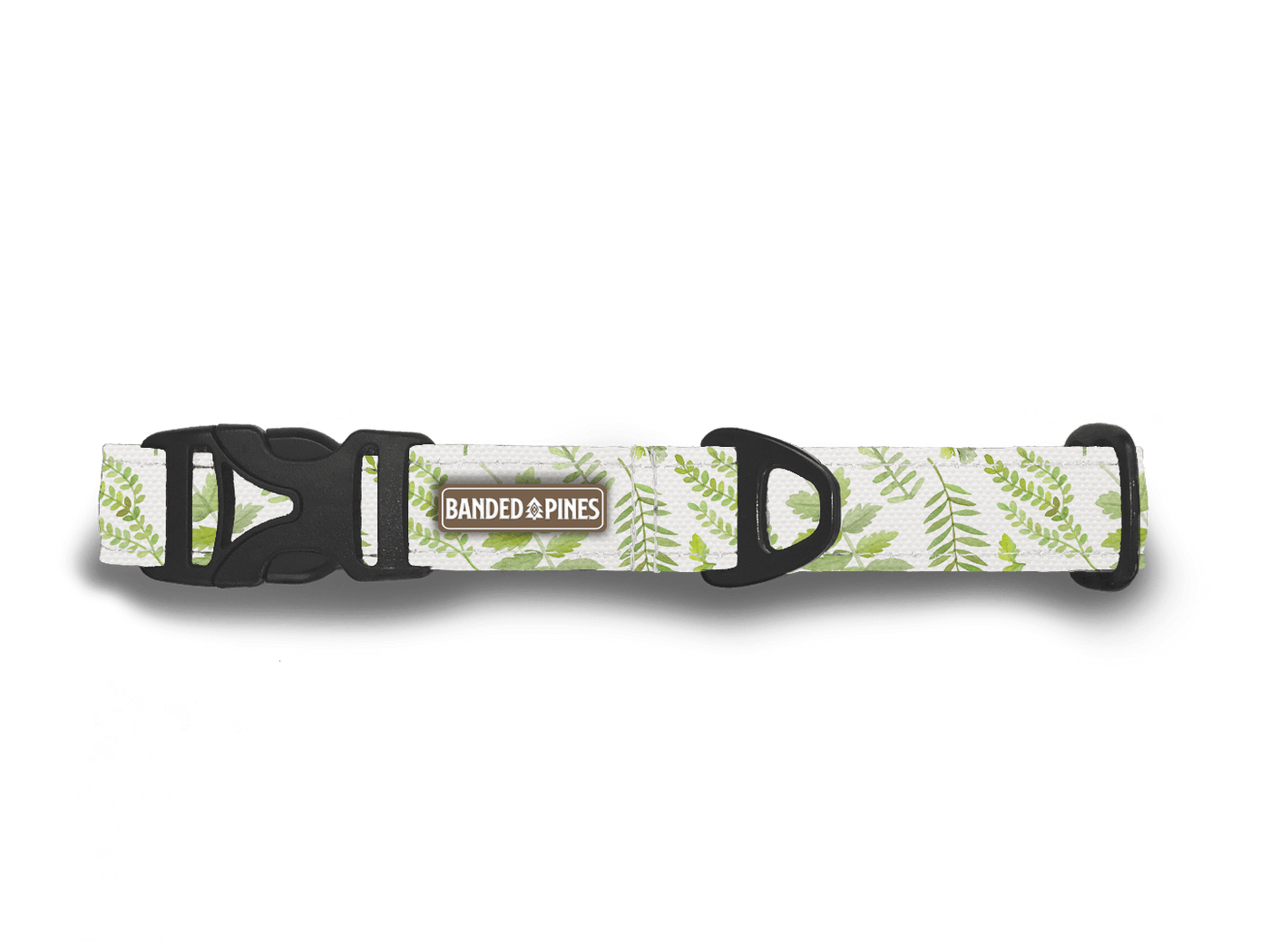 Forest Shade Dog Collar | FI COMPATIBLE - Banded Pines