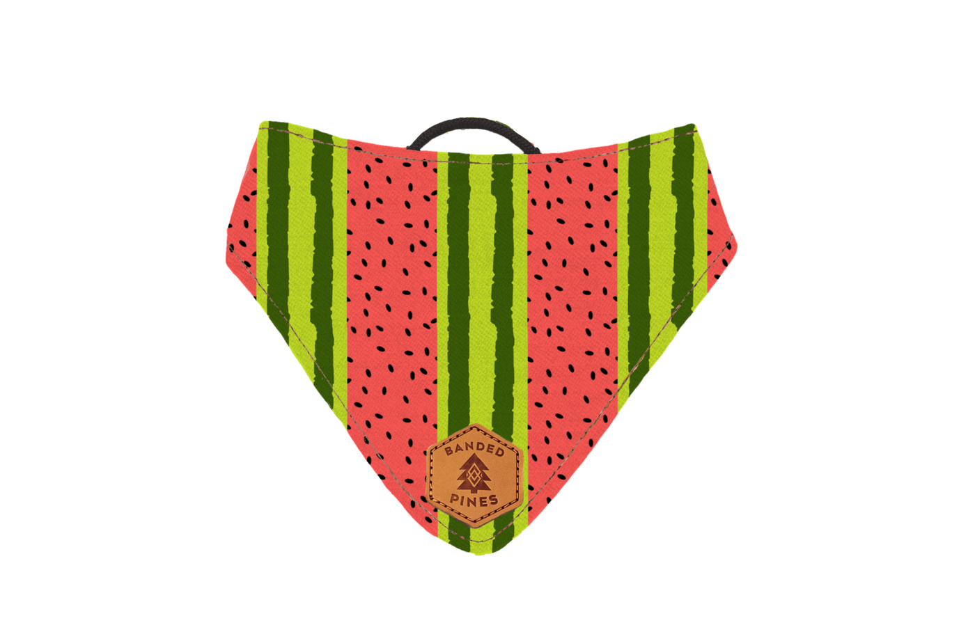 Melonsicle Slip-On Dog Bandana | Water Resistant | Durable - Banded Pines