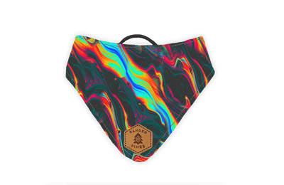PRIDE Fluidity Slip-On Dog Bandana | Water Resistant | Durable - Banded Pines