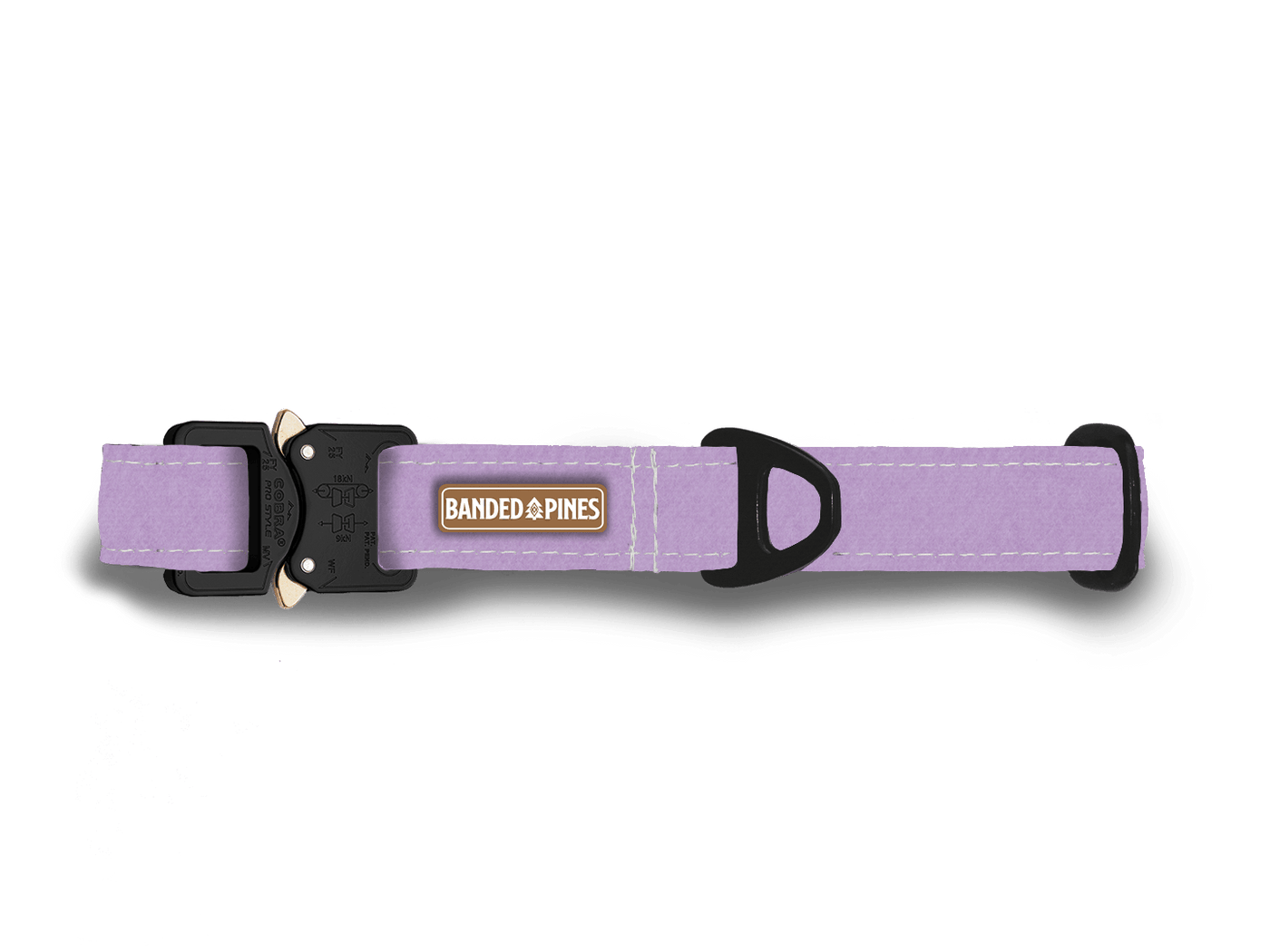 Purpura Lavender Dog Collar | FI COMPATIBLE - Banded Pines