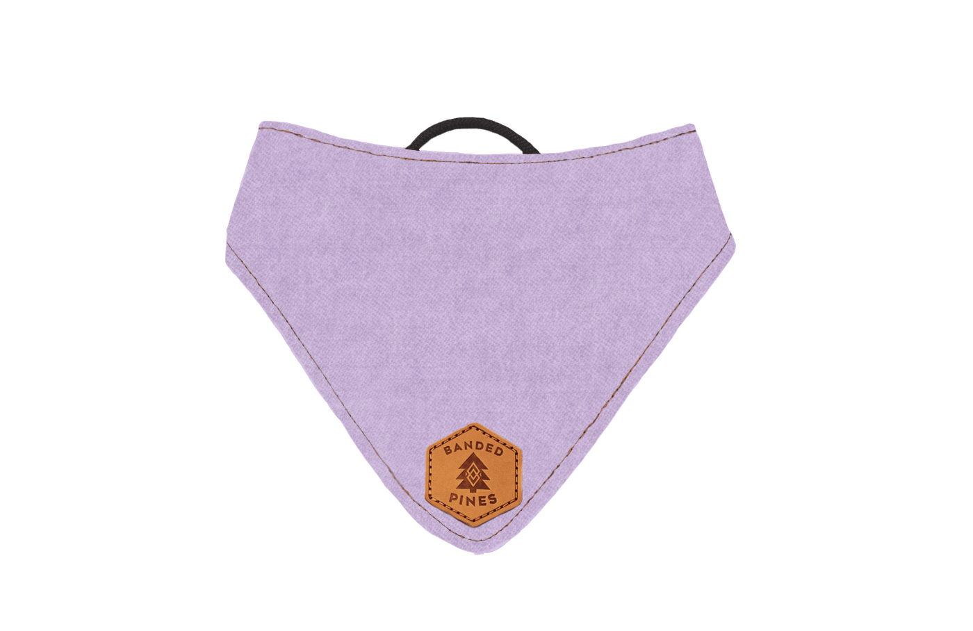 Purpura Lavender Slip-On Dog Bandana | Water Resistant | Durable - Banded Pines